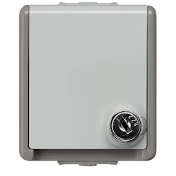 Siemens Dig.Industr. IP44 AP SCHUKO-Steckdose 5UB4714 Image