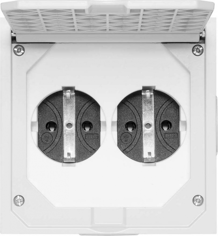 ABL GmbH Zweifach-Steckdose gr 1632490 Image