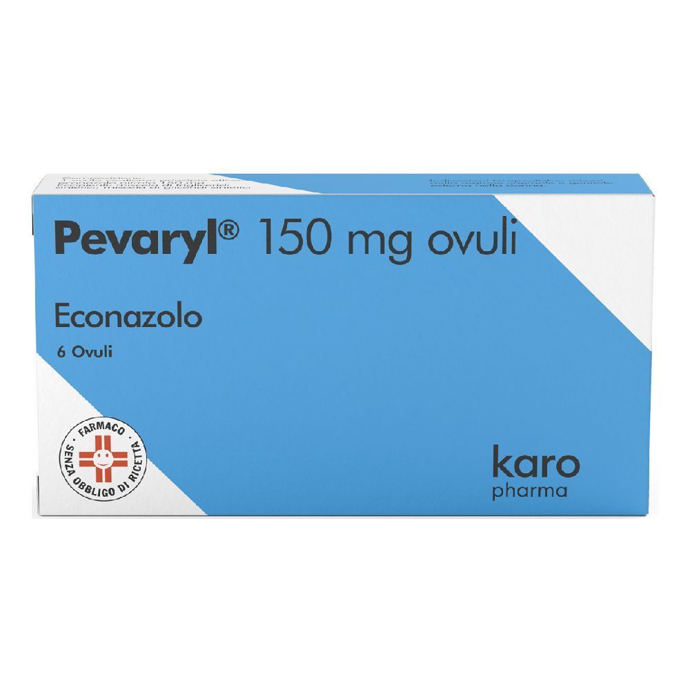 PEVARYL 6 OVULI VAGINALI 150 mg pz Ovuli vaginali