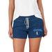 Women's Concepts Sport Navy Dallas Mavericks Mainstream Terry Shorts