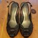 Nine West Shoes | Black Satin Size 8 Nine West Heels | Color: Black | Size: 8