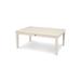 POLYWOOD® Newport 28" x 42" Outdoor Coffee Table Plastic in Brown | 17 H x 42 W x 27.38 D in | Wayfair CT2842SA