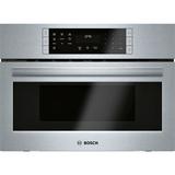 Bosch 800 Series 27" Convection Single Wall Oven w/ Built-in Microwave | 19.625 H x 27 W x 23.5 D in | Wayfair HMC87152UC