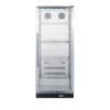 Summit Appliance 162 Cans (12 oz.) Freestanding Beverage Refrigerator w/ Wine Storage Glass | 58.38 H x 23.63 W x 22.88 D in | Wayfair SCR1156