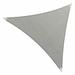 ColourTree 260 GSM Reinforced Super Ring Equilateral 24' Triangle Shade Sail, Stainless Steel in Gray | 288 W x 288 D in | Wayfair TAWT24-9