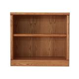 Forest Designs 30" H x 36" W Solid Wood Standard Bookcase Wood in Brown | 30 H x 36 W x 13 D in | Wayfair 6120-B-CA
