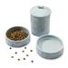 Park Life Designs Pet Bowls Treat Jar Ceramic | 2 H x 6.25 W x 6.25 D in | Wayfair MSETMB