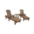 POLYWOOD® South Beach Chaise 3-Piece Set in Blue | Outdoor Furniture | Wayfair PWS178-1-TE