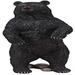 Millwood Pines Swingle Standing Bear Resin Figurine Resin in Black | 12.25 H x 5.25 W x 4.75 D in | Wayfair A047BEB7DBCE44C6B77971618825FDD4
