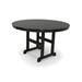 Rosecliff Heights Babie Classics Round 48" Dining Table Plastic in Black | 29 H x 48 W x 48 D in | Outdoor Dining | Wayfair