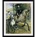 Vault W Artwork 'Horsewoman in the Bois de Boulogne' Oil Painting Print in Brown | 38 H x 33 W x 1 D in | Wayfair FC13D85306444B7C8ABBA4E18FC24DB0