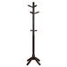 Corrigan Studio® Shamus 9 - Hook Freestanding Coat Rack Wood in Brown | 69 H x 21 W x 21 D in | Wayfair B794B687D6404DD8BB3D84B7ABD65872