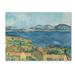 Vault W Artwork 'The Bay Of Marseilles' Print on Wrapped Canvas in White/Black | 35 H x 47 W x 2 D in | Wayfair AA00209-C3547GG