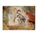 Vault W Artwork 'Saint Barbara Fleeing From Her Father' by Peter Paul Rubens Print on Wrapped Canvas in White/Black | 35 H x 47 W x 2 D in | Wayfair