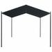 Arlmont & Co. Kalmin Gazebo Outdoor Canopy Tent Patio Pavilion Wedding Party Tent w/ Roof /Soft-top in Black/Gray | Wayfair