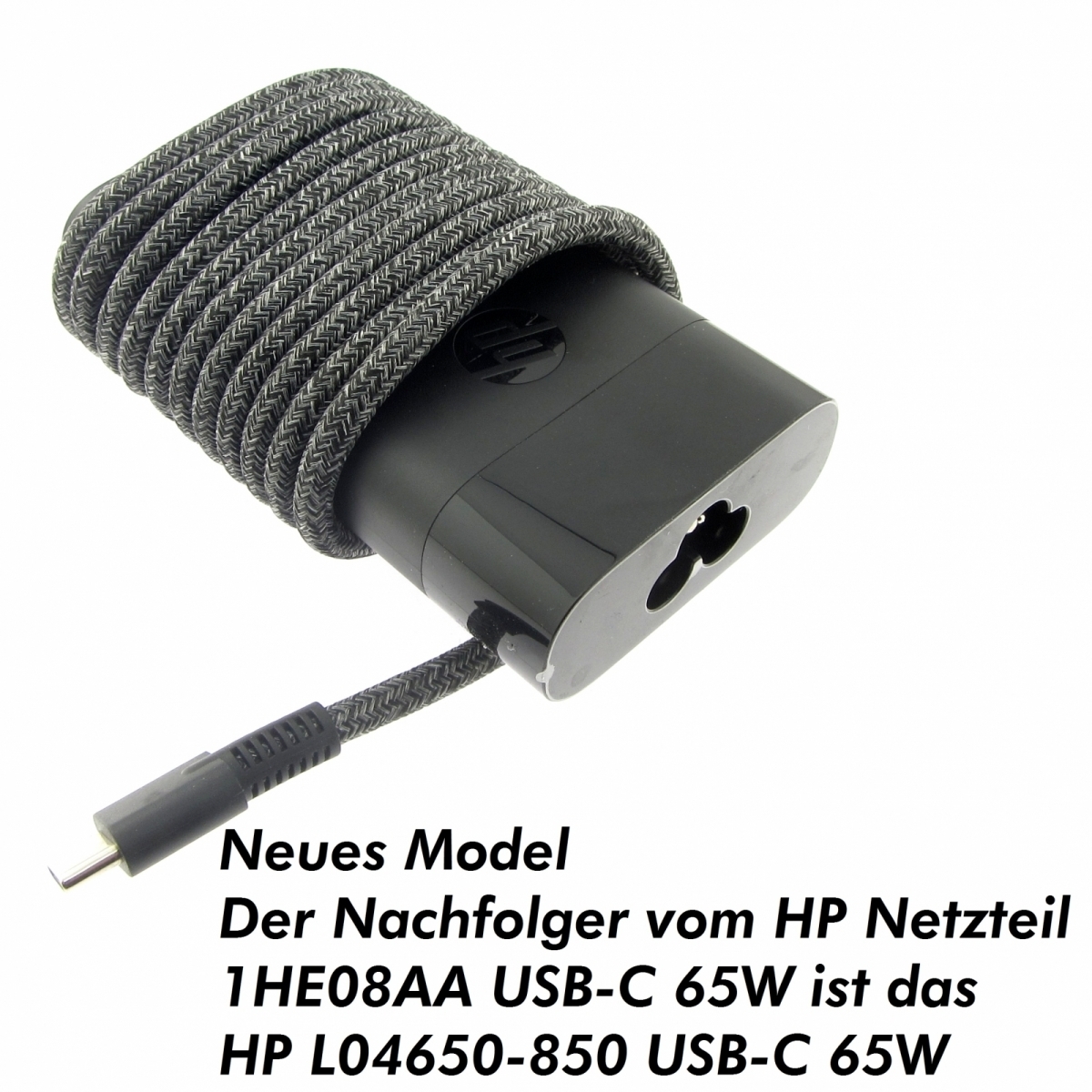 HP 65W USB-C Power Adapter mit Kabel Image