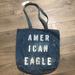 American Eagle Outfitters Bags | American Eagle Jean Tote Bag Nwt | Color: Blue/White | Size: Os