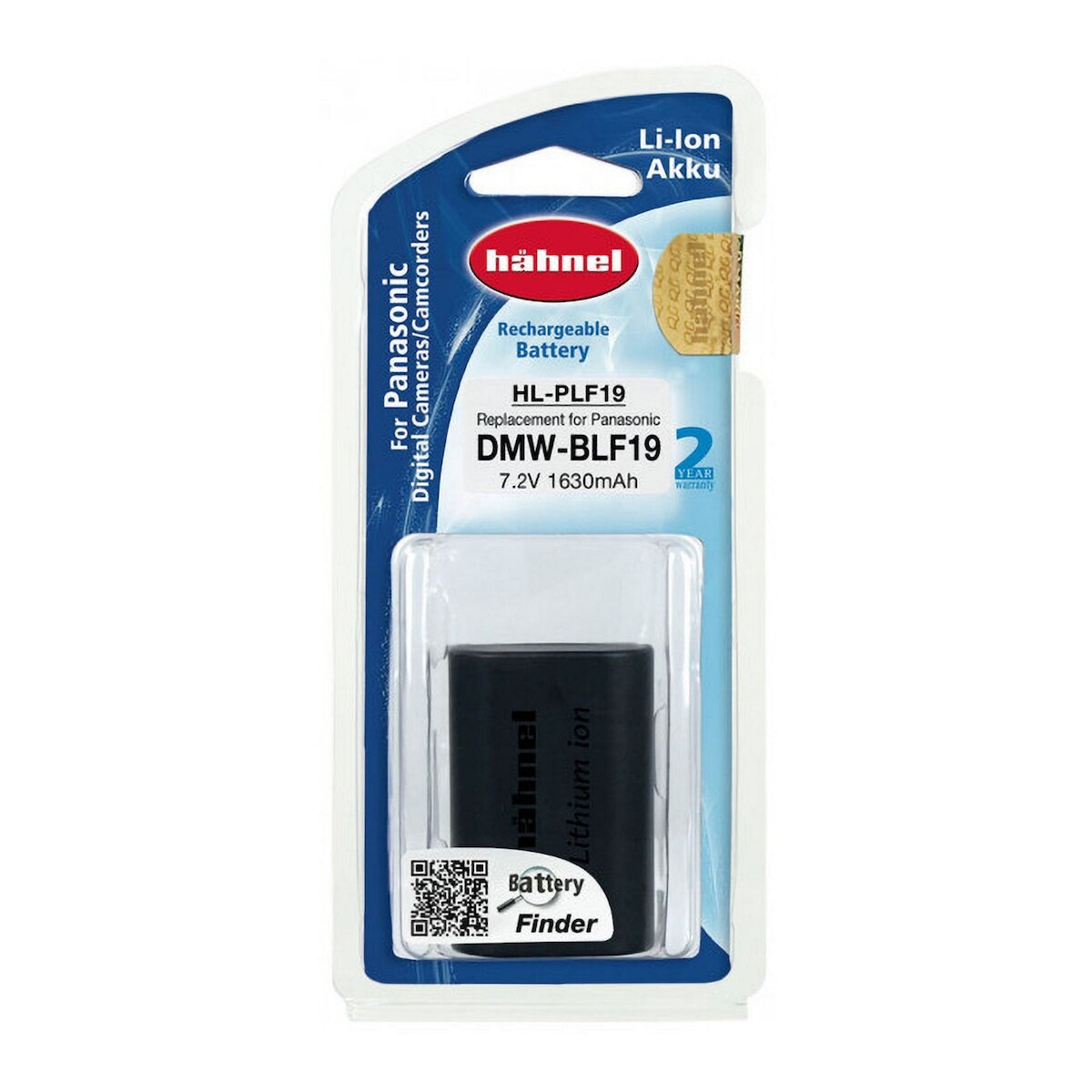 AGI Hähnel Akku kompatibel mit Panasonic DMW-BLF19 Image