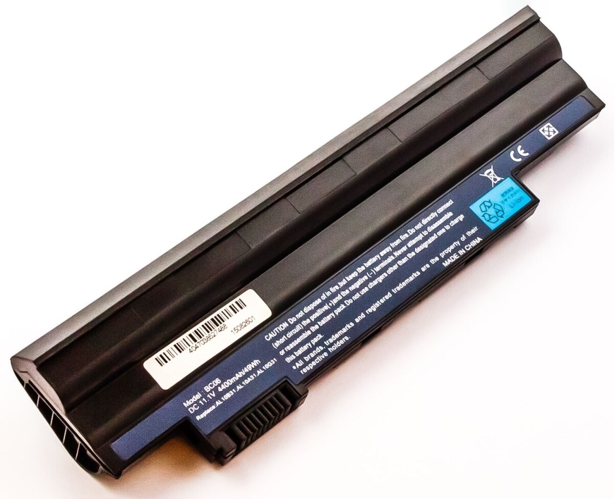AGI Akku für Acer AL13C32 Li-Ion 10,8 Volt 4400 mAh schwarz Image