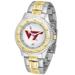 White Virginia Tech Hokies Competitor Two-Tone Watch