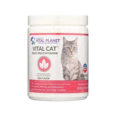 Vital Planet Vital Cat Daily Multivitamin Powder Cat Supplement, 2.6-oz jar