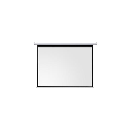 celexon basic line Motorleinwand 240 x 180cm,Leinwand Format 4:3, Heimkino Leinwand, Beamerleinwand,3D Leinwand,Full HD Leinwand, elektrische Leinwand