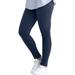 Plus Size Women's Skinny Knit Pants by ellos in Navy (Size 30/32)