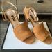 Nine West Shoes | Ankle Strap Heels | Color: Tan | Size: 10.5