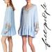 Free People Dresses | Free People Wild One Embellished Dress | Color: Blue | Size: S