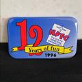 Disney Other | 1996 Nffc 12 Yr. Anniversary Button Pin | Color: Red | Size: Os