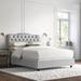 Kelly Clarkson Home McCrory Low Profile Standard Bed Upholstered/Velvet, Polyester in Brown | 51 H x 41 W x 78 D in | Wayfair 740NBBED-PWVLVLGHGR