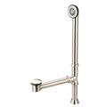 Randolph Morris Mason Hill Collection Extended Toe Tapper Pop-Up Clawfoot Tub Drain RMH5POPD-SN