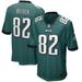 Men's Nike Mike Quick Midnight Green Philadelphia Eagles Game Retired Player Jersey