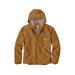 Carhartt Men's Relaxed Fit Washed Duck Sherpa Lined Jacket, Carhartt Brown SKU - 105852