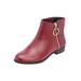 Women's The Addi Bootie by Comfortview in Wine (Size 10 M)