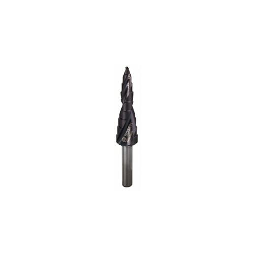 Stufenbohrer HSS-AlTiN, 4 – 12 mm, 6 mm, 66,5 mm, 9 Stufen