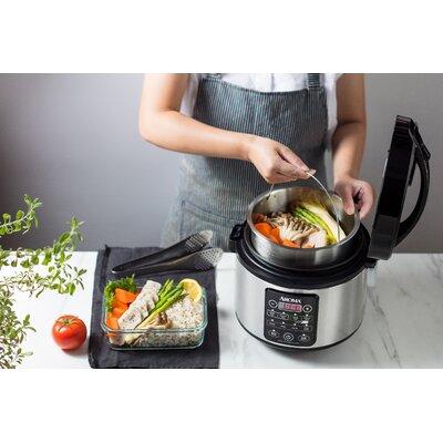 Aroma 20 Cup Cool Touch Smart Carb Rice Cooker Sta...