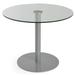 sohoConcept TANGO Dining Table Metal in Gray | 34.5 H x 32 W x 32 D in | Wayfair TAN-COU-GLA-001