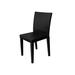 Tarrison Stacking Patio Dining Side Chair Plastic/Resin in Black | 34 H x 19 W x 22 D in | Wayfair ASLADYANT