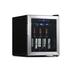 Newair Freestanding Wine Cooler, Stainless Steel in Black | 20.28 H x 18.9 W x 16.93 D in | Wayfair NWC016SS00