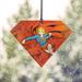 Trend Setters Super Girl Kara Danvers Dc Comics Women Heart Hanging Acrylic Holiday Shaped Decoration Plastic | 3.5 H x 3.5 W x 0.25 D in | Wayfair