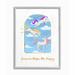 Zoomie Kids Balmer Unicorns Make Me Happy Sky Blue Design Wood in Brown | 20 H x 16 W x 1.5 D in | Wayfair 339DF6D61A68401688EC3216CFD34CBC