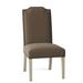 Fairfield Chair Lucy Dining Chair Upholstered/Fabric in Brown | 40 H x 21.5 W x 25.5 D in | Wayfair 8817-05_8789 65_Tobacco_1009AgedBronze