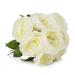 Latitude Run® Silk Peonies Floral Arrangement in Vase Silk | 10 H x 6 W x 6 D in | Wayfair 7582DF85BC2A4E4FB68A609E5DA4809C