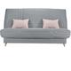 Bultex - comfort Clic clac 3 places - Tissu gris - Made in France - l 192 x p 95 x h 101 - mona