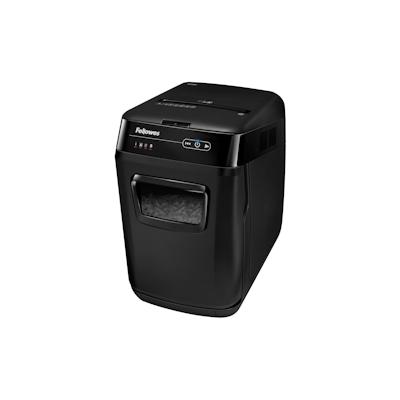 Fellowes AutoMax 150C Aktenvernichter Kreuzschreddern 23 cm Schwarz, Grau Image