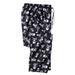 Men's Big & Tall Flannel Novelty Pajama Pants by KingSize in Skulls (Size 3XL) Pajama Bottoms