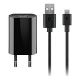 Micro-USB-Ladeset 1 A schwarz sc...