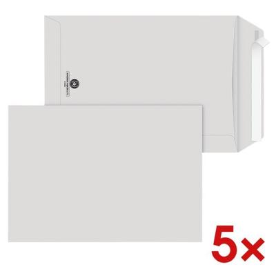 Steinmetz 5x 15er-Pack Recycling Versandtaschen »C5 - ohne Fenster« - Hülle in Hülle, 22.9x16.2 cm Image