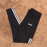 Adidas Pants & Jumpsuits | Adidas Ladies' 3 Stripe Climalite Tight | Color: Black/White | Size: M